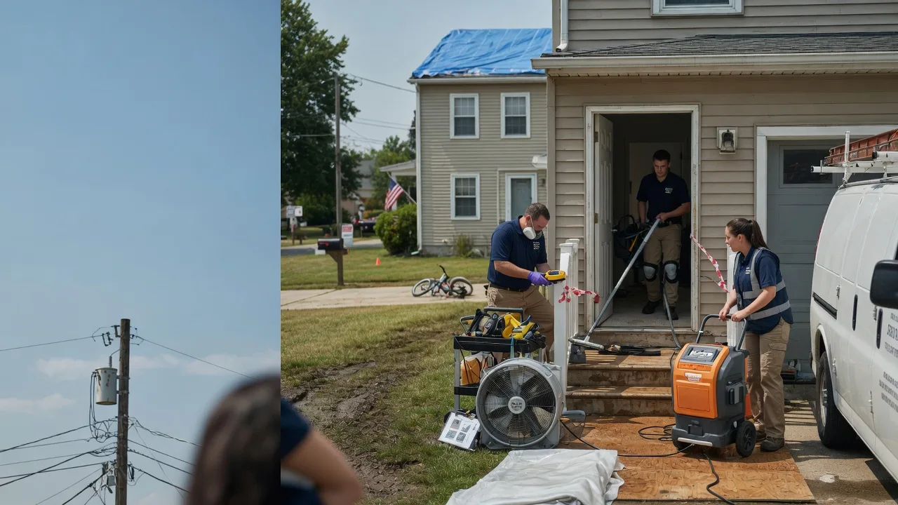 Water Damage Repair in Dix, IL near me